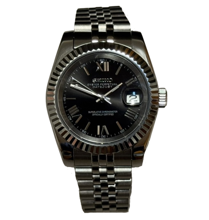 Seiko DateJust - Jet Black