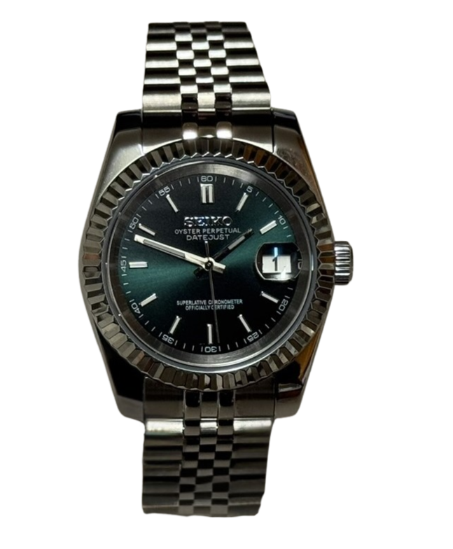 Seiko Datejust- Forrest Green