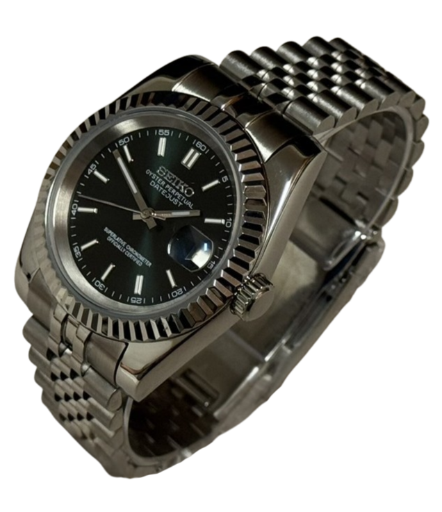 Seiko Datejust- Forrest Green