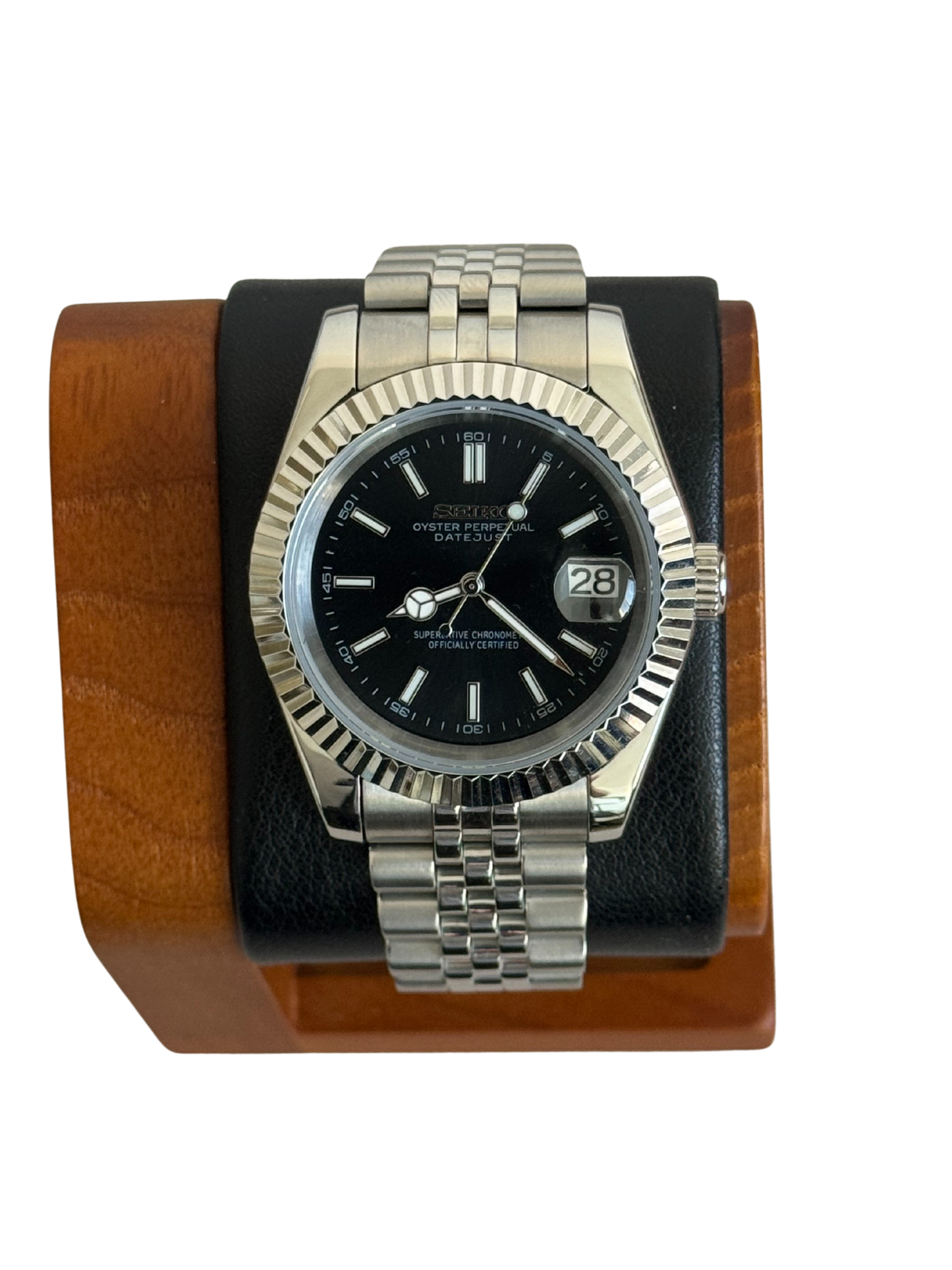 Seiko DateJust - Jet Black