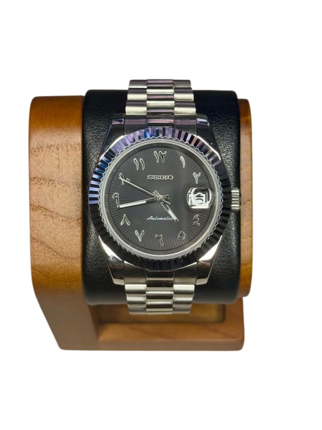 Seiko DateJust - Textured Black