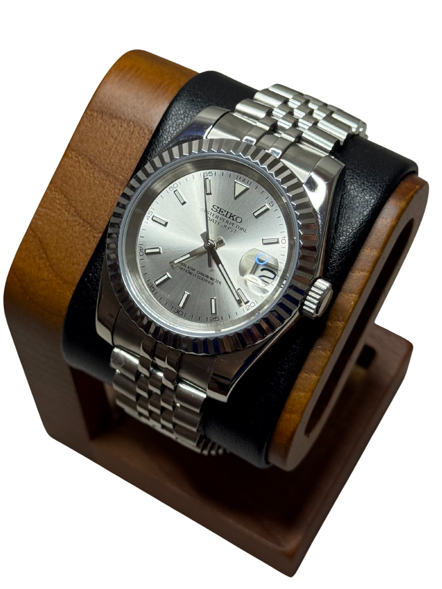 Seiko Datejust - Platinum Silver