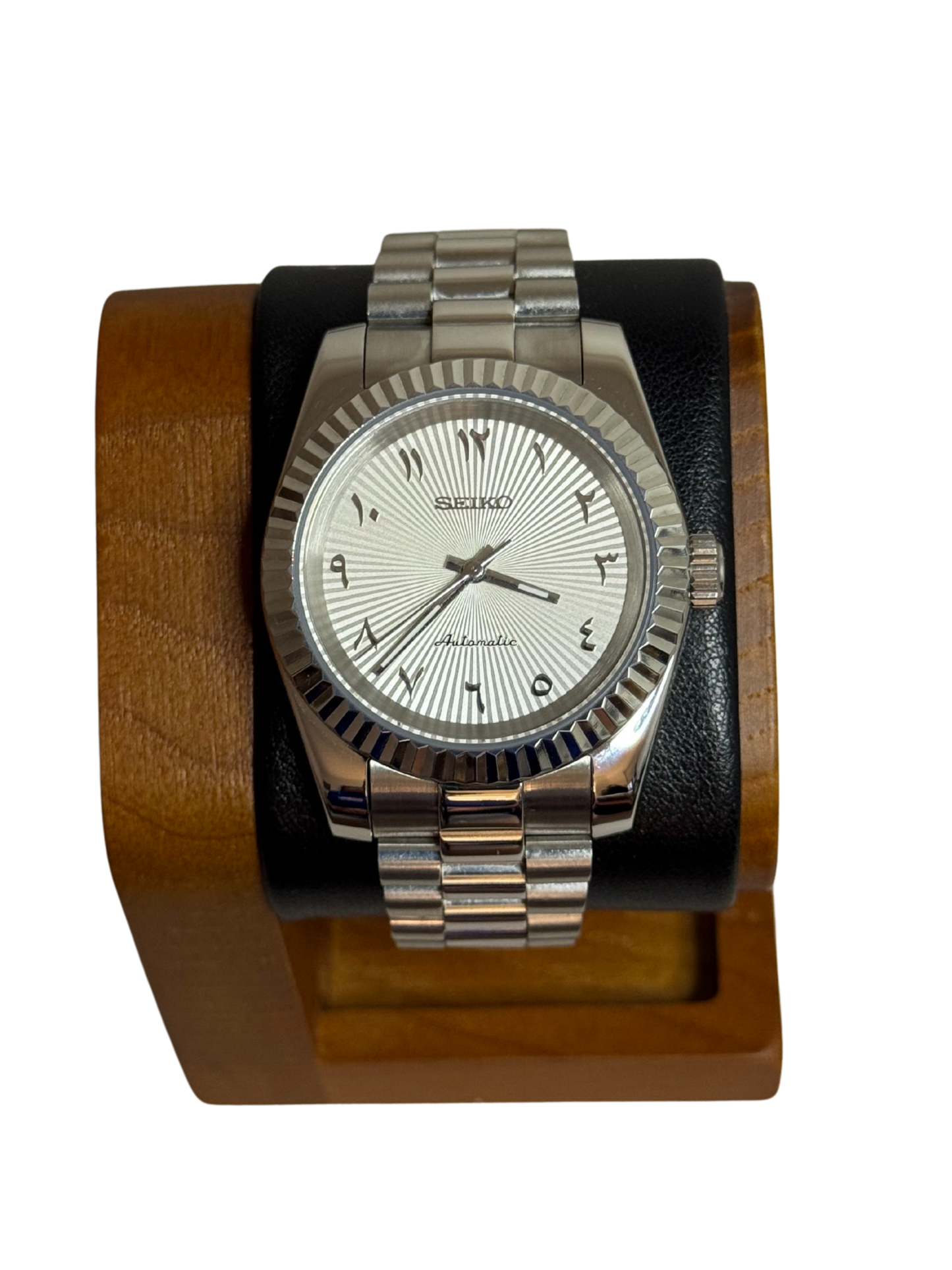 Seiko Datejust - Textured White