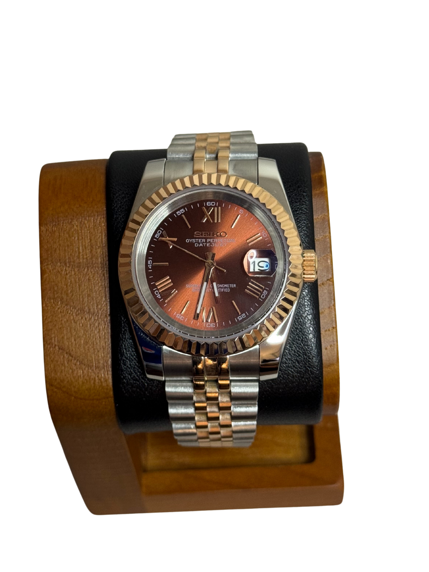 Seiko Datejust - Two Tone Rose Gold