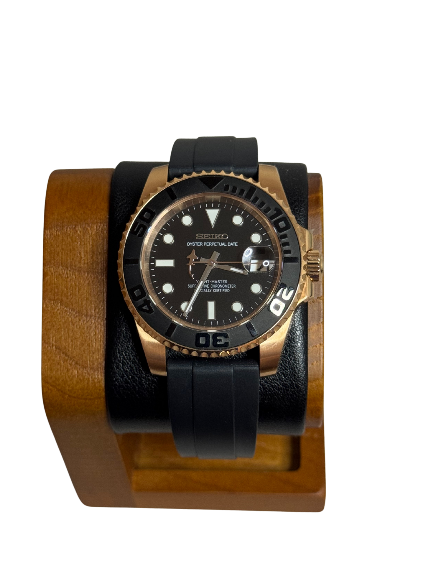 Seiko Diver- Rose Gold Shark
