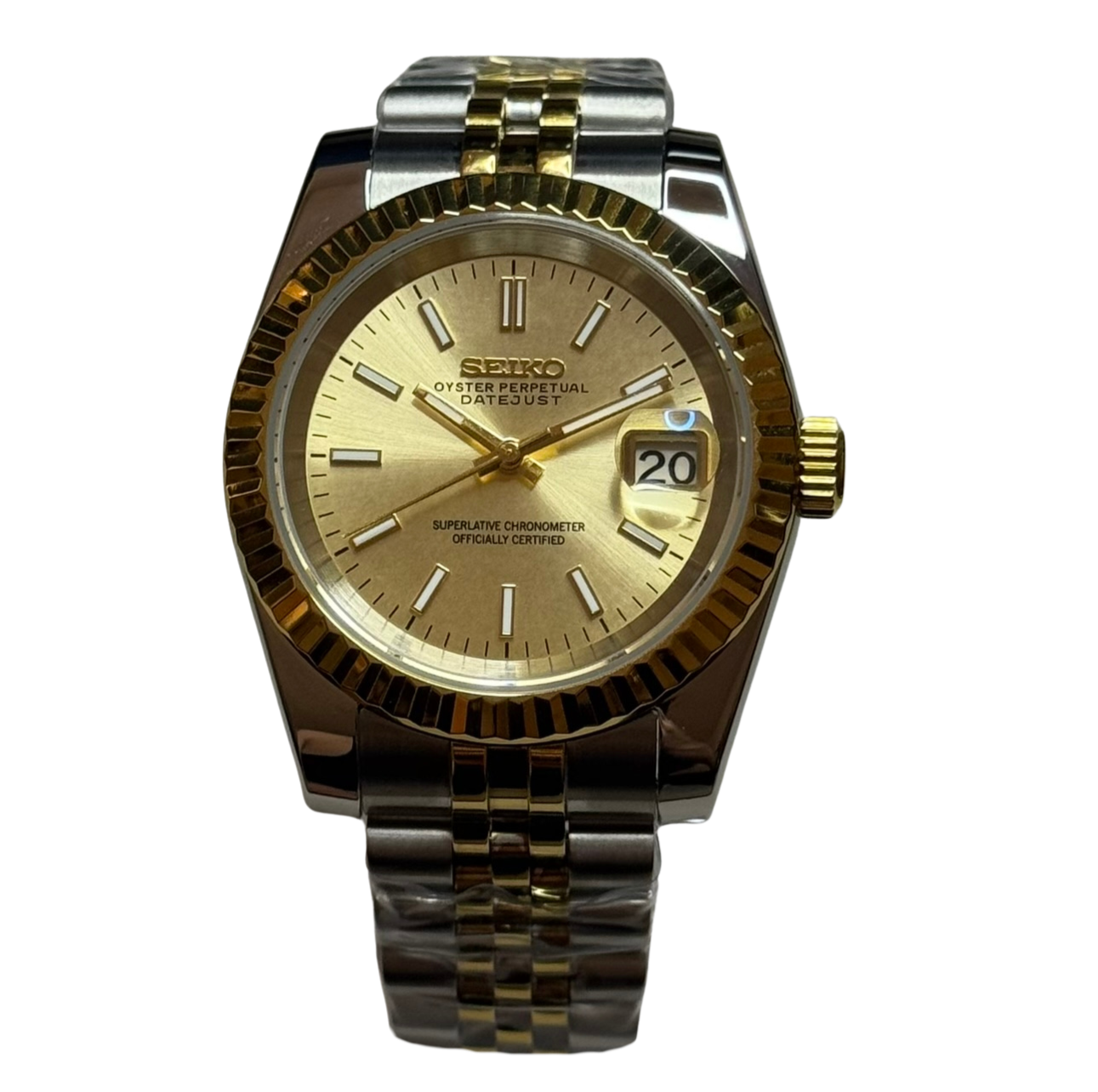 Seiko Datejust- Two Tone Gold