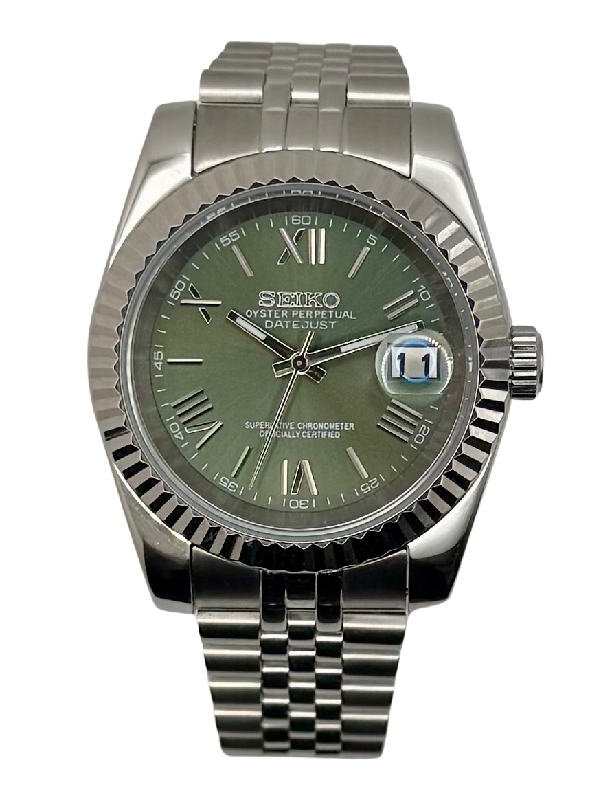 Seiko DateJust - Olive Green