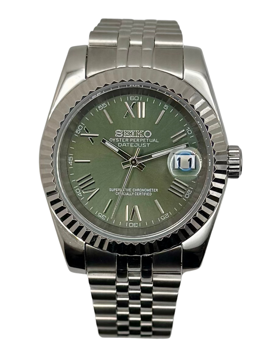 Seiko DateJust - Olive Green