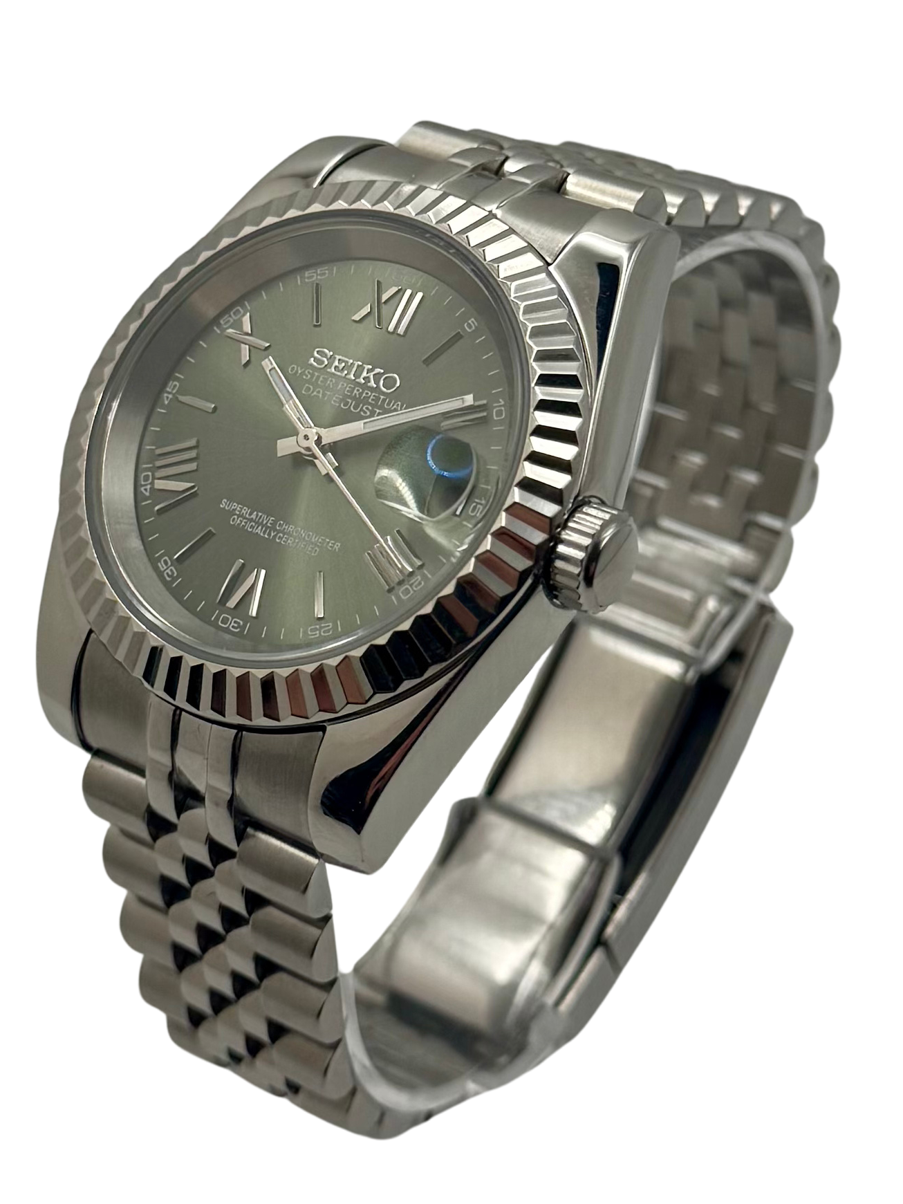 Seiko DateJust - Olive Green