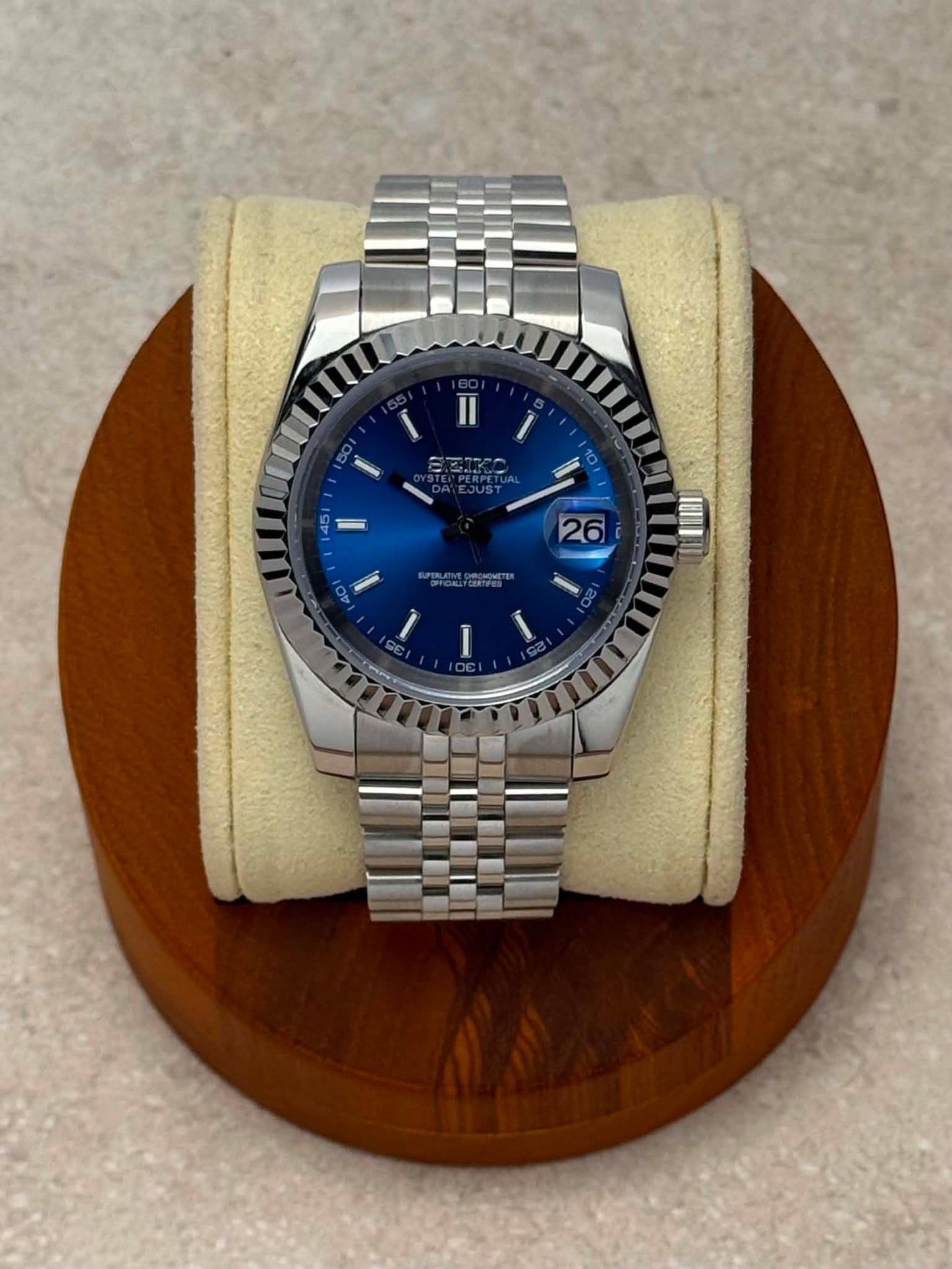 Seiko Datejust - Blue