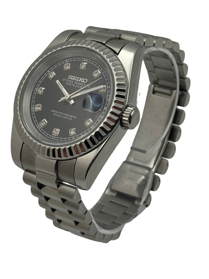 Seiko Datejust - Black Diamond