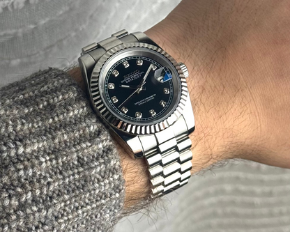 Seiko Datejust - Black Diamond