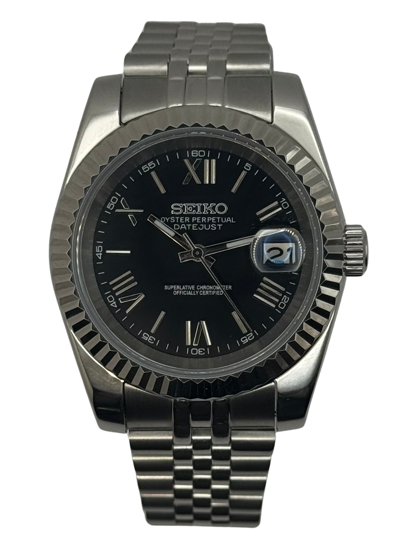 Seiko DateJust - Jet Black