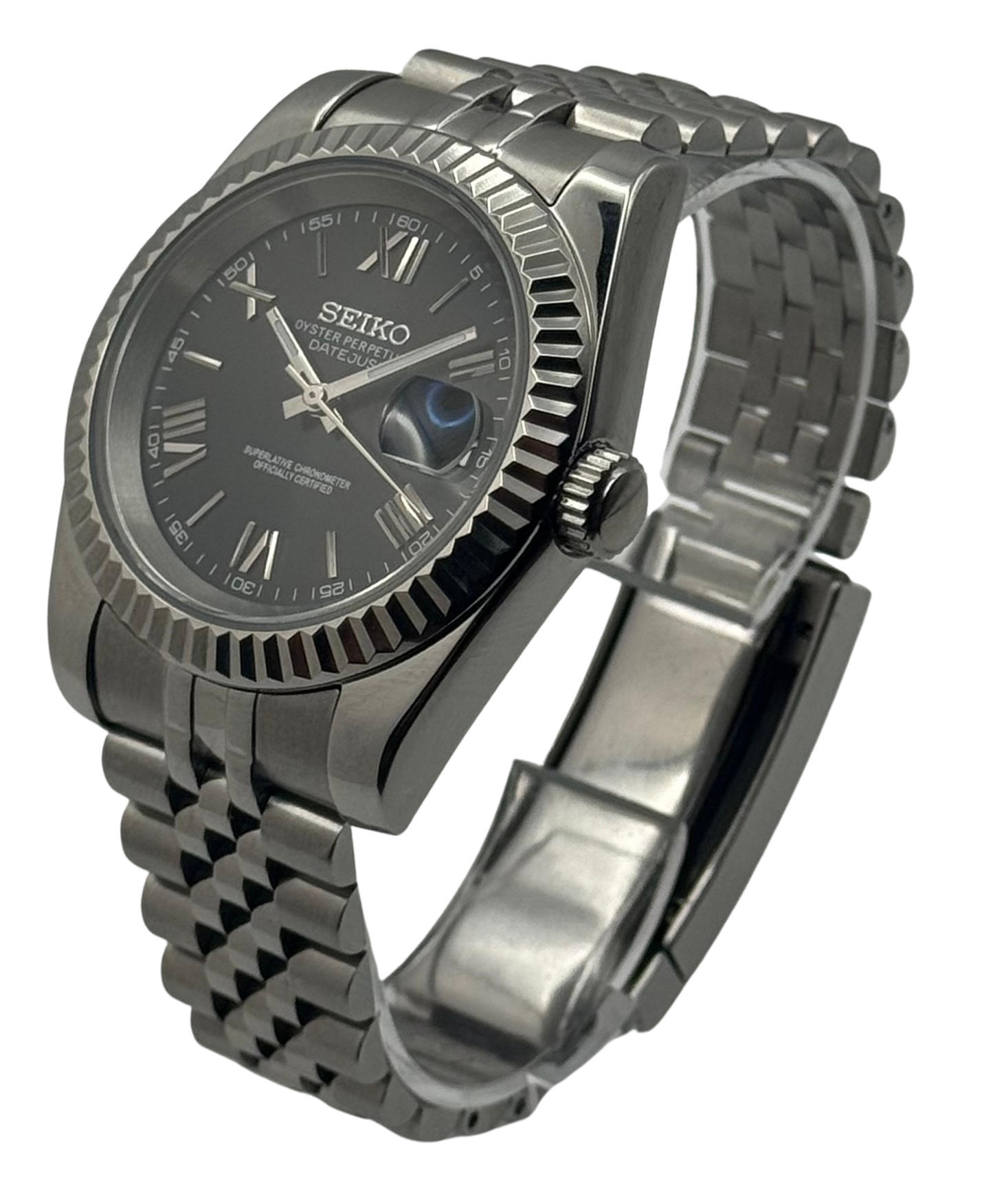 Seiko DateJust - Jet Black