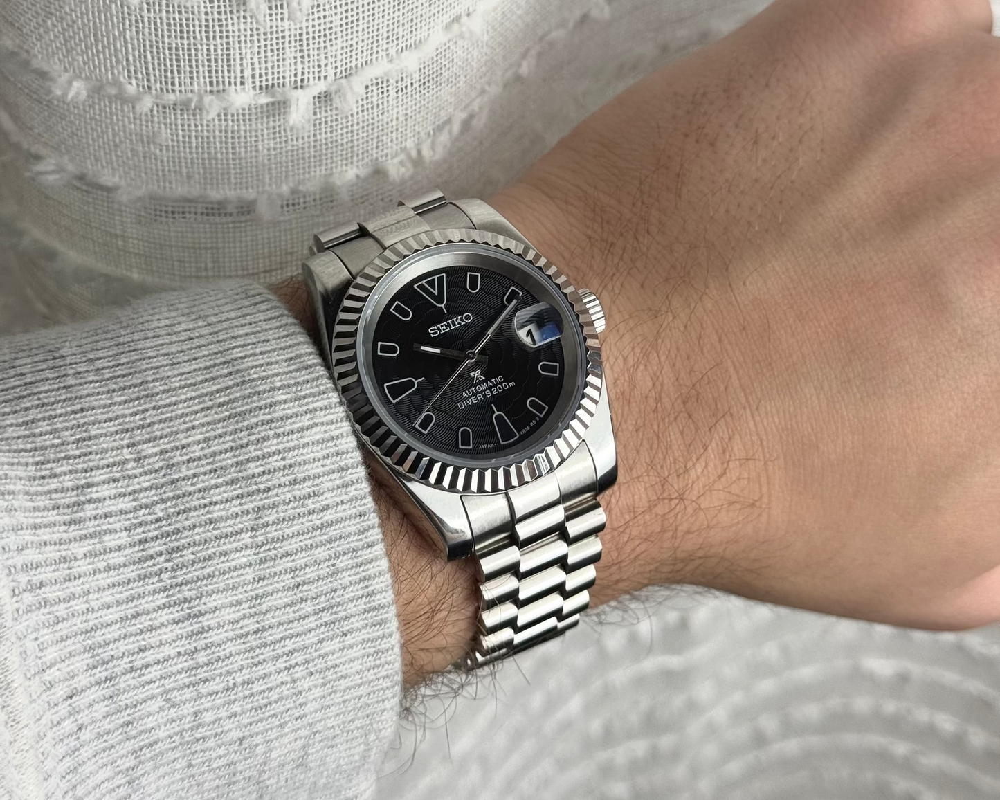 Seiko Datejust - Black Rose