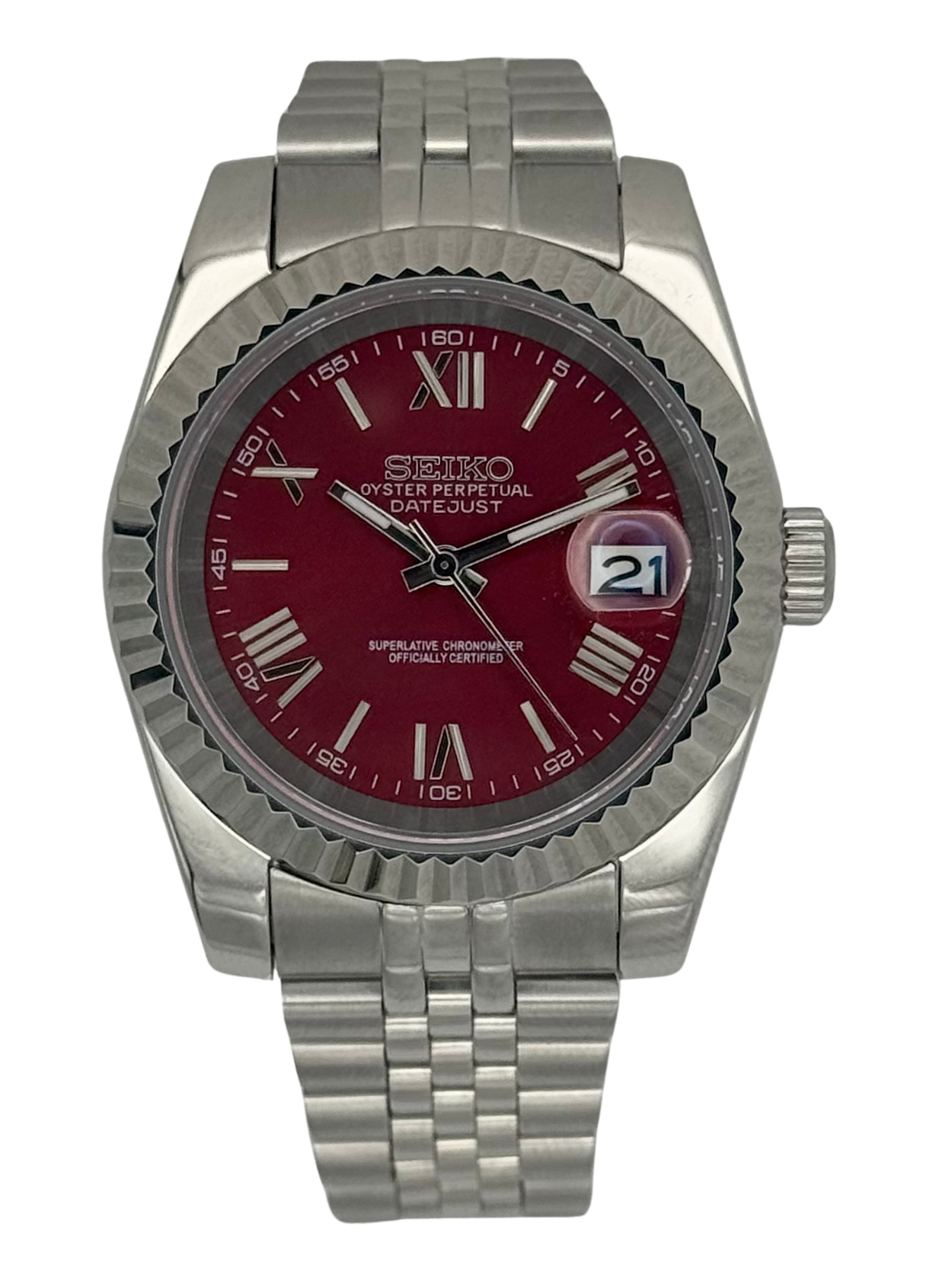 Seiko Datejust - Cherry Red