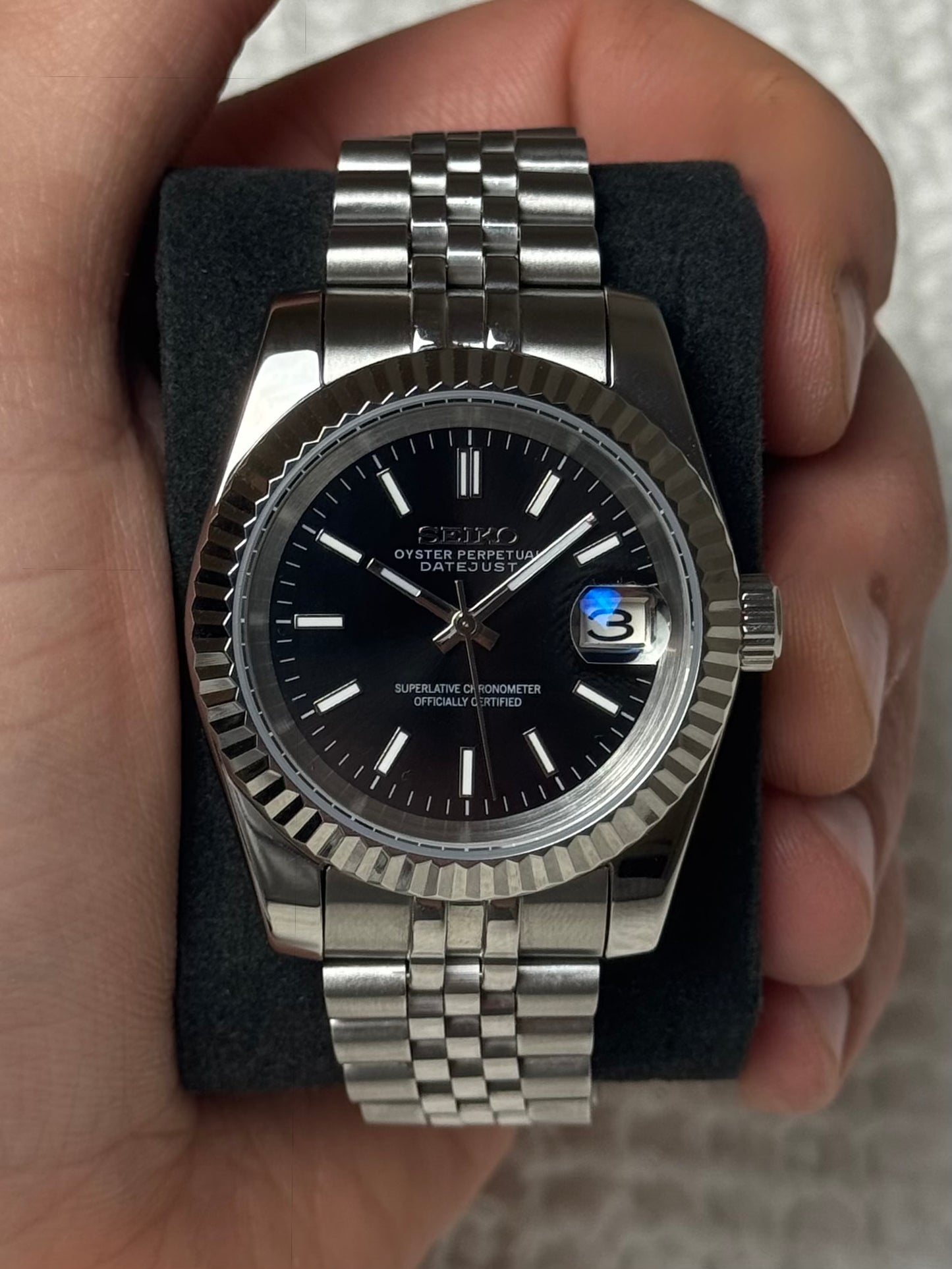 Seiko Datejust - Black