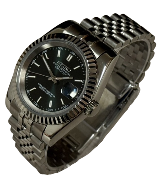 Seiko Datejust- Forrest Green