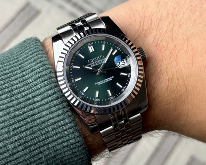Seiko Datejust- Forrest Green