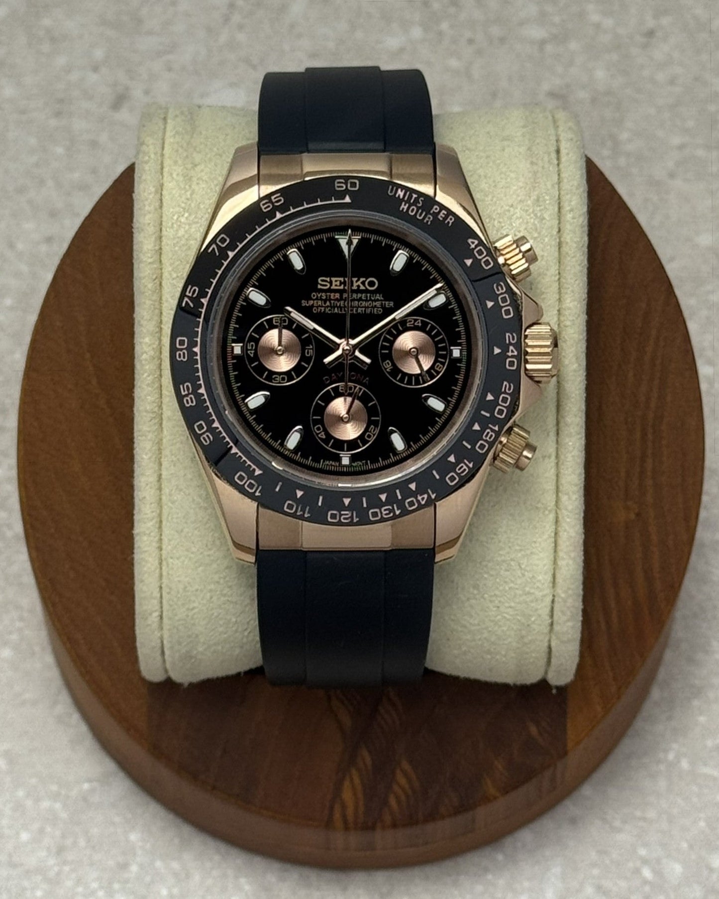 Seiko Daytona - Rose Gold