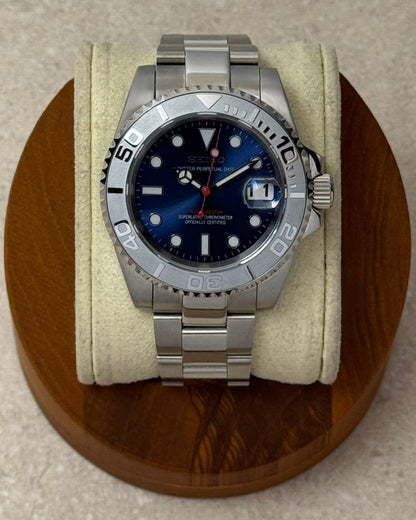 Seiko Mod Yachtmaster - Navy Blue