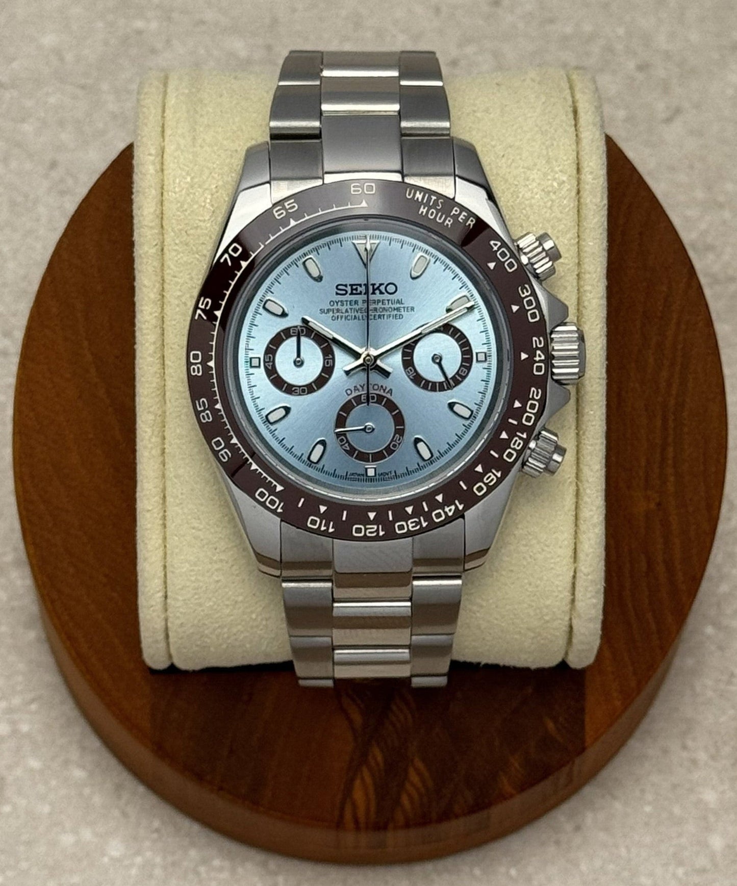 Seiko Daytona - Ice Blue