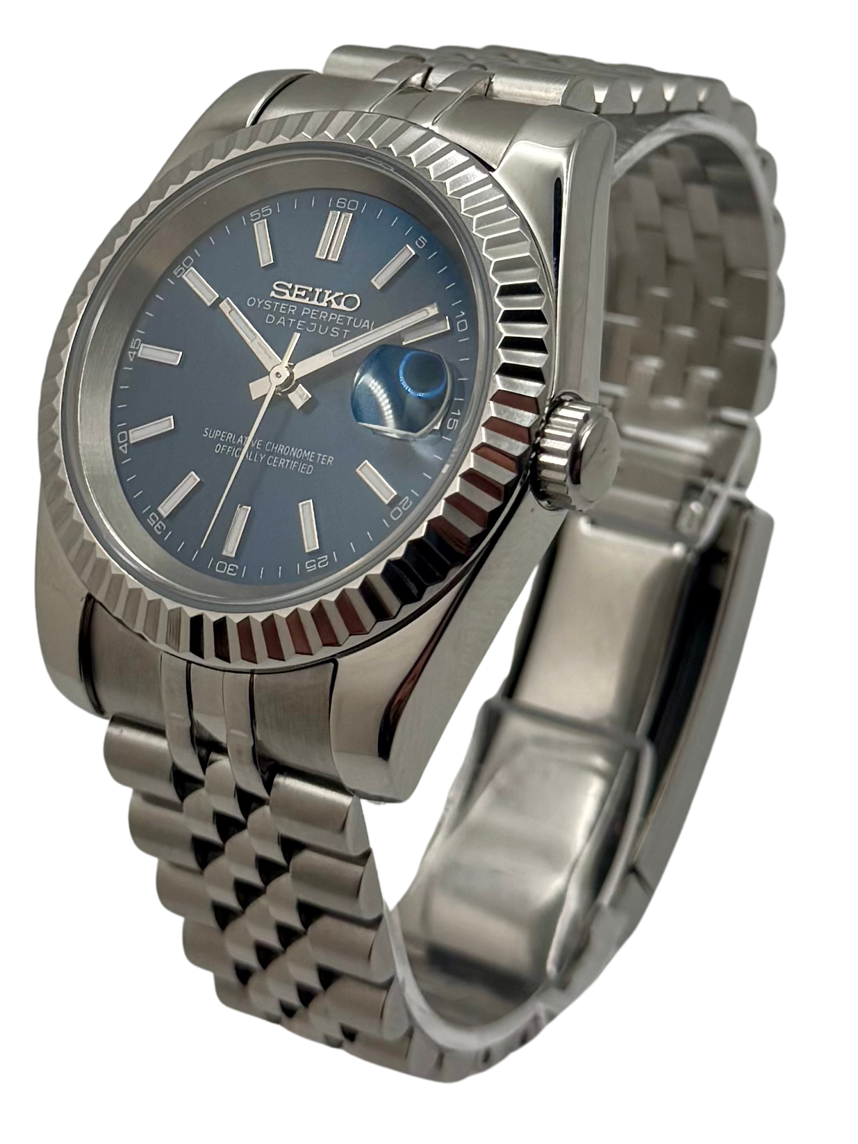 Seiko Datejust - Navy Blue