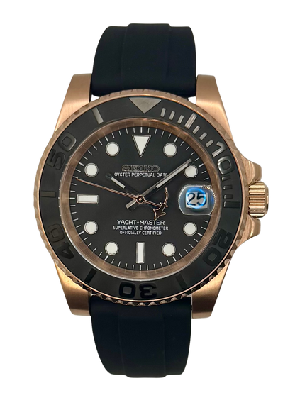 Seiko Yachtmaster- Rose Gold Shark