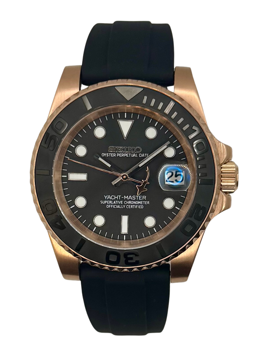 Seiko Yachtmaster- Rose Gold Shark