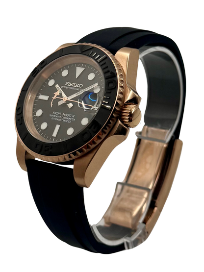 Seiko Yachtmaster- Rose Gold Shark