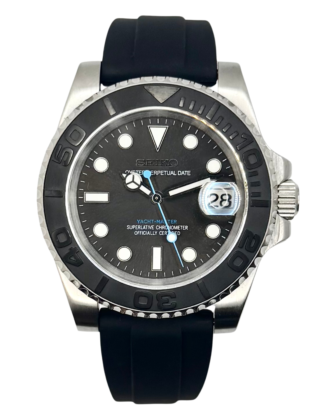 Seiko Yachtmaster - Silver Blue