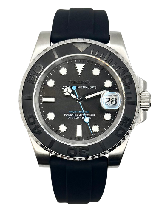 Seiko Yachtmaster - Silver Blue