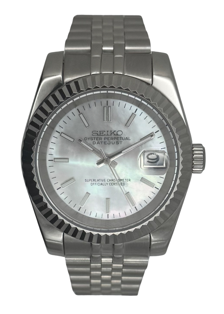 Seiko Datejust - Mother of Pearl