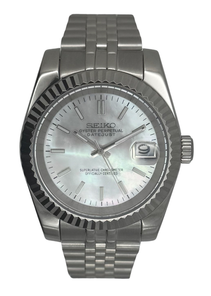 Seiko Datejust - Mother of Pearl