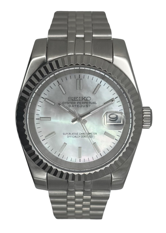 Seiko Datejust - Mother of Pearl