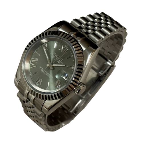 Seiko DateJust - Olive Green