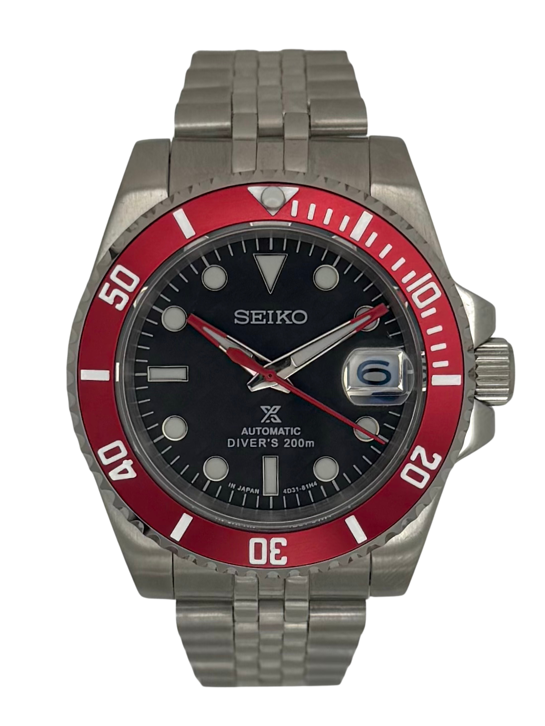 Seiko Diver - Red Carbon Fiber