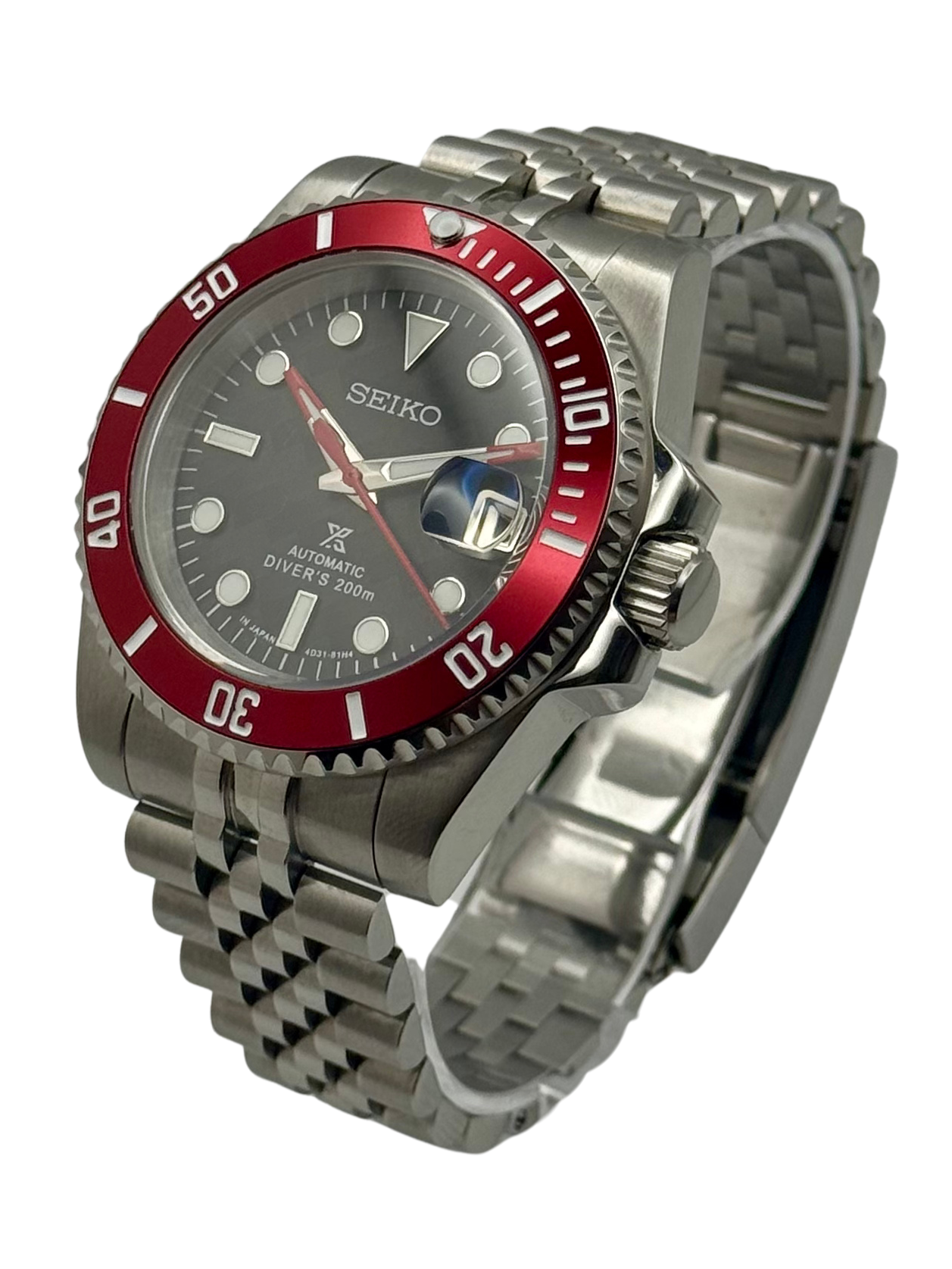 Seiko Diver - Red Carbon Fiber