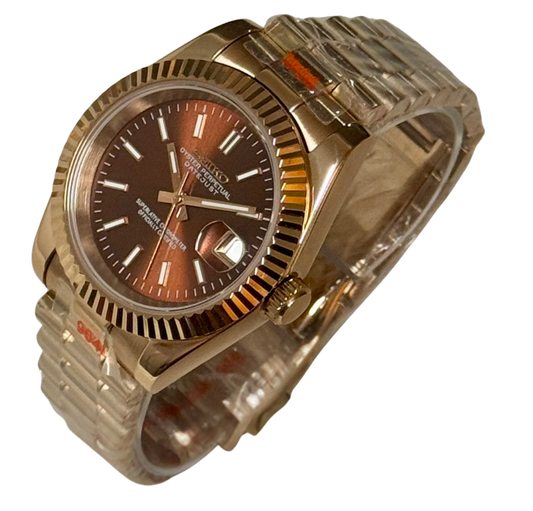 Seiko Datejust - Rose Gold