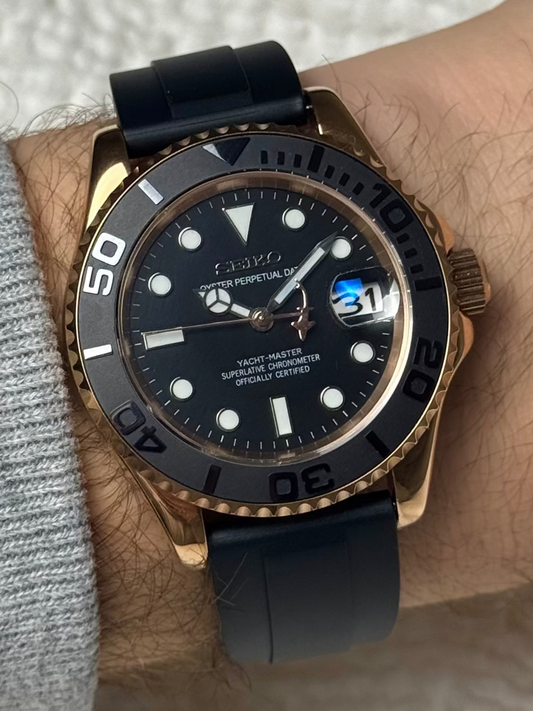 Seiko Yachtmaster- Rose Gold