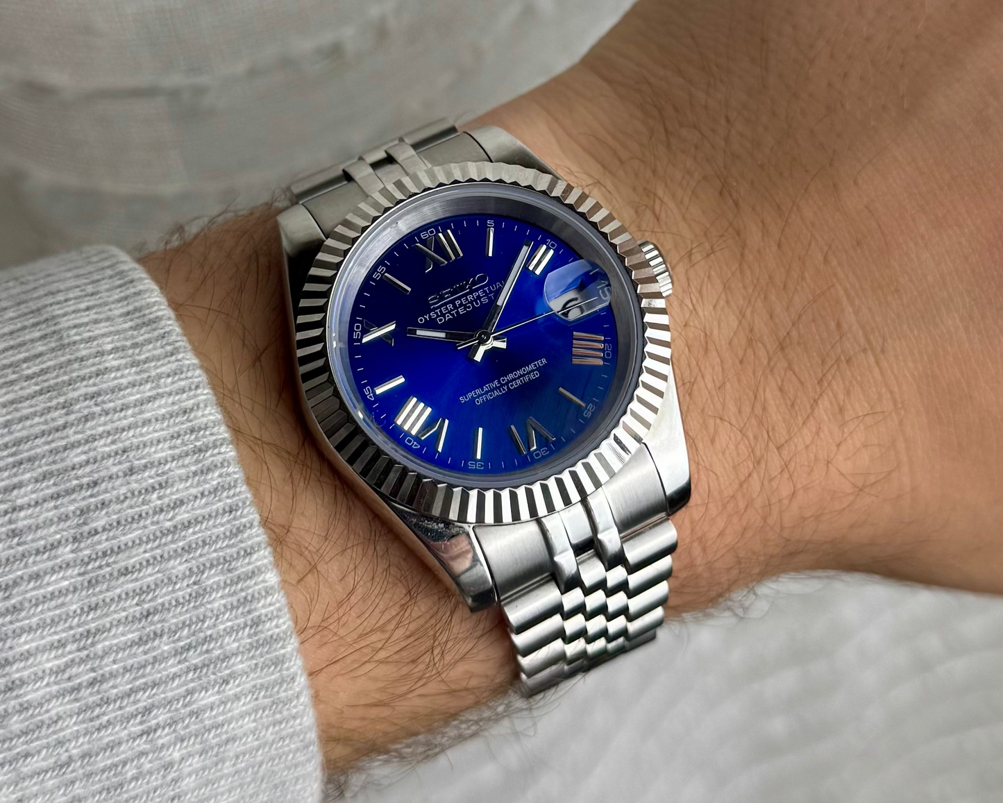 Seiko DateJust - Royal Blue
