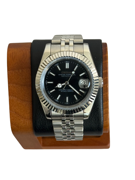 Seiko DateJust - Jet Black