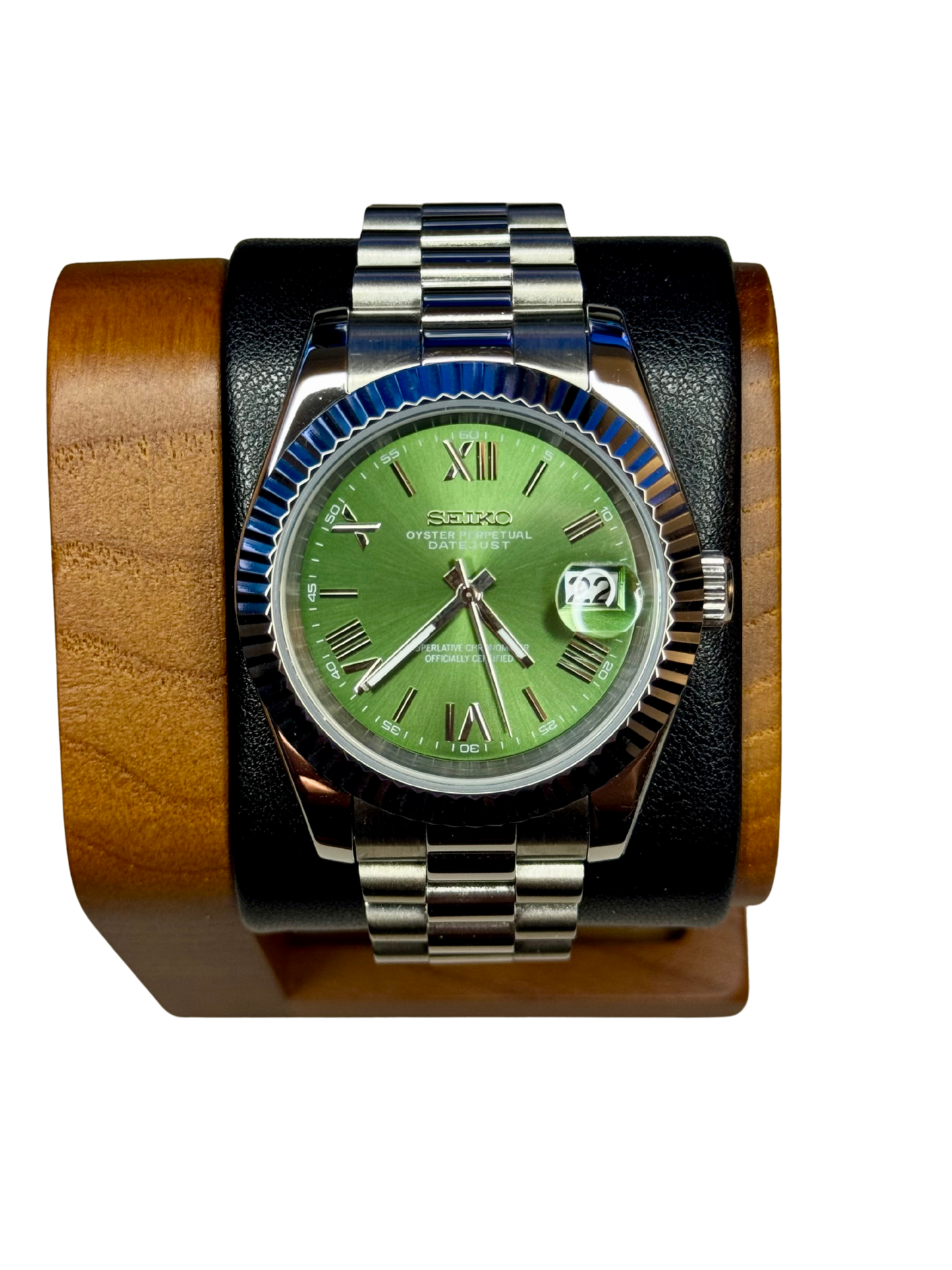 Seiko DateJust - Olive Green