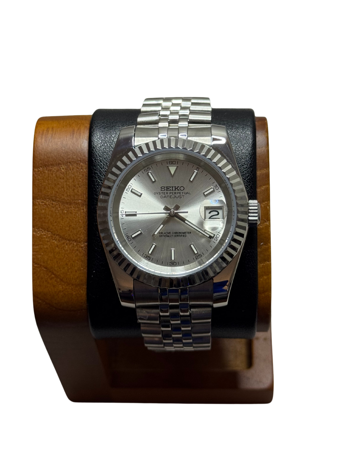 Seiko Datejust - Platinum Silver