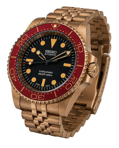 Seiko Submariner - Scarlet