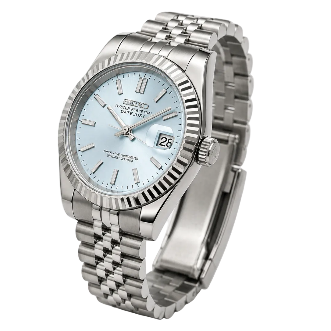 Seiko Datejust - Tiffany Blue