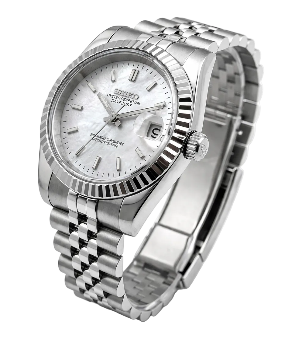 Seiko Datejust - Mother of Pearl