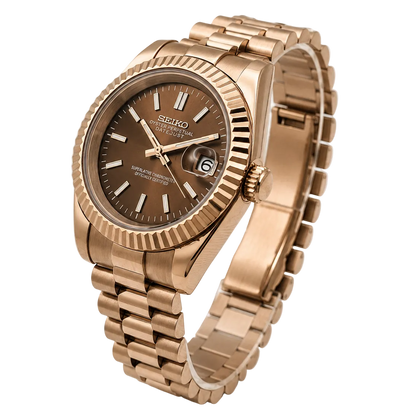 Seiko Datejust - Rose Gold