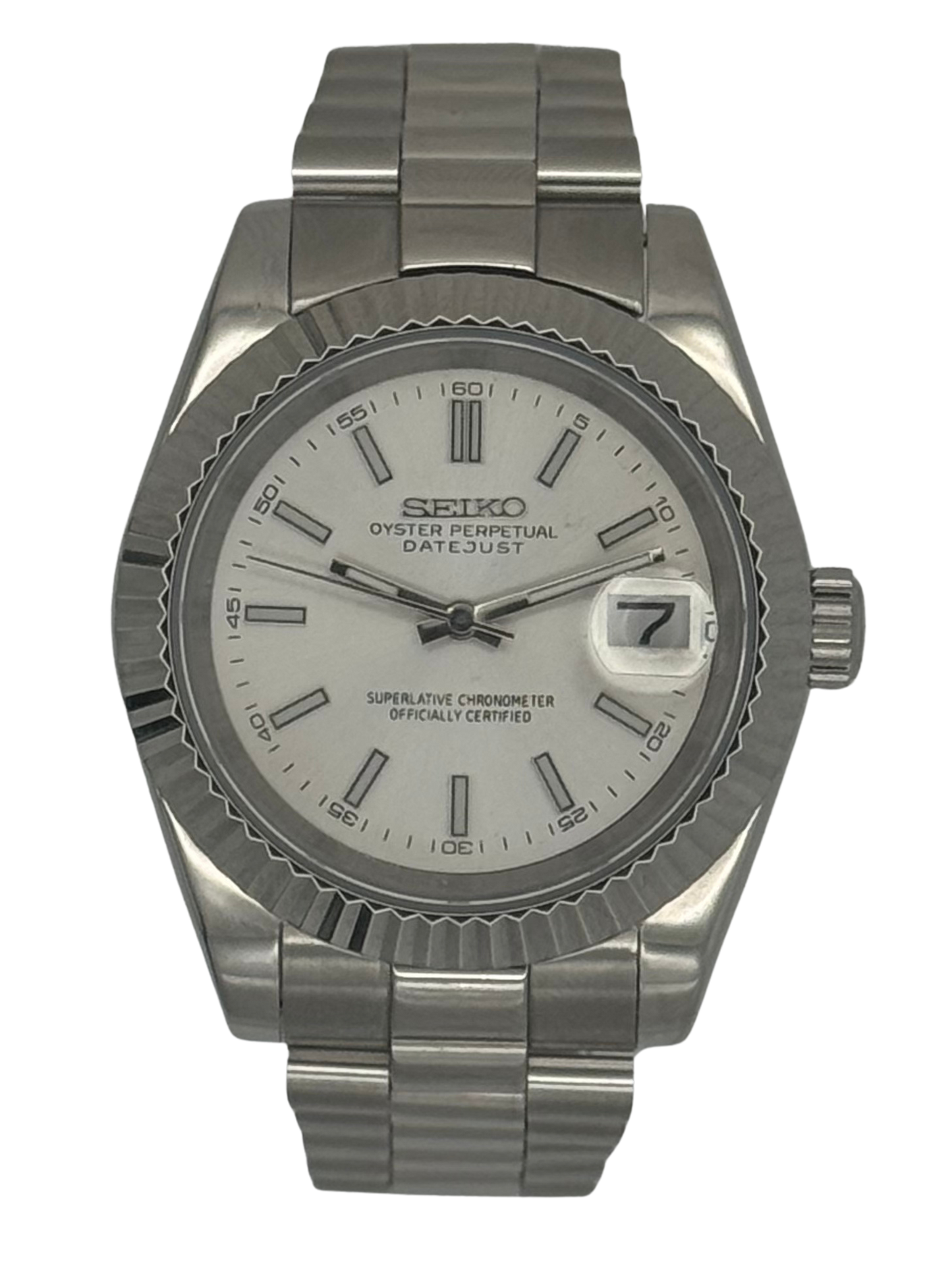 Seiko Datejust - Platinum Silver