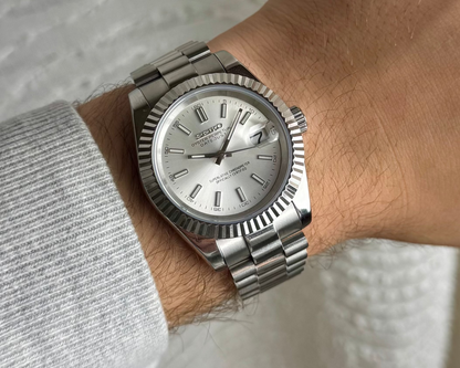 Seiko Datejust - Platinum Silver